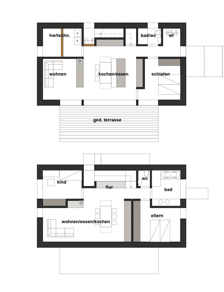 esist. Das Holzhaus von Niederleitner - Variante 2