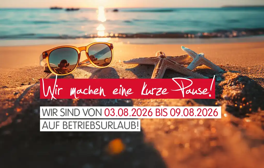 Betriebsurlaub August 2026 Niederleitner