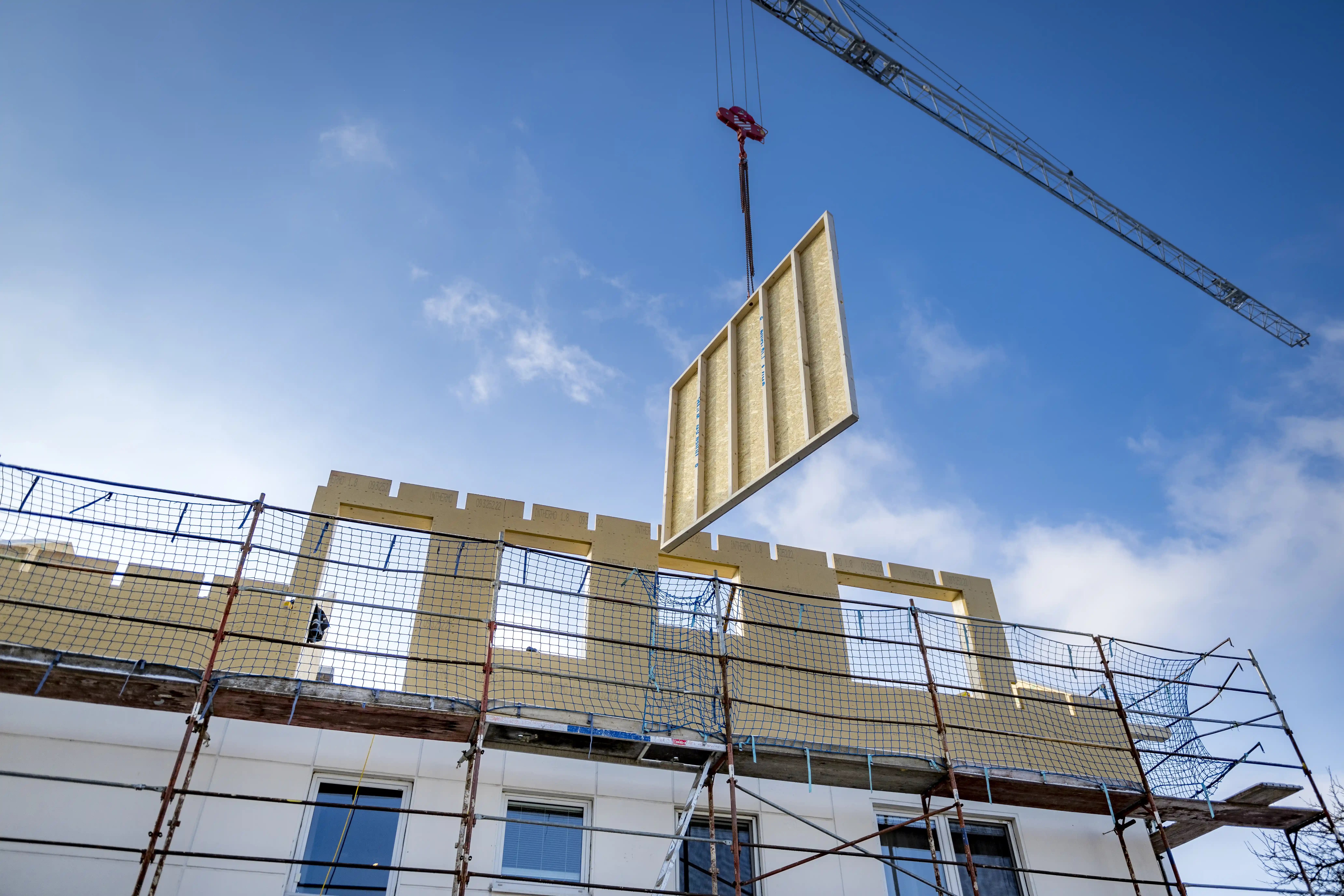 Innenausbau mit Holz bei einem Kunden von Niederleitner